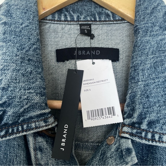 J Brand Drew Oversized Denim Jacket - Picture 3 of 5